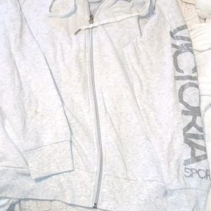 Super comfy light oatmeal cream/grey vs